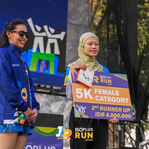 Race photo from ISOPLUS RUN 2026 - JAKARTA