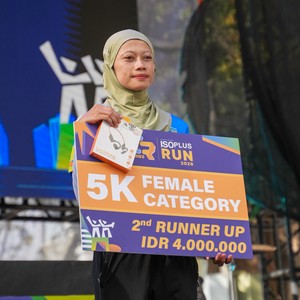 Race photo from ISOPLUS RUN 2026 - JAKARTA