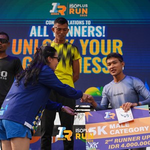Race photo from ISOPLUS RUN 2026 - JAKARTA