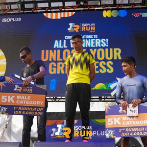 Race photo from ISOPLUS RUN 2026 - JAKARTA