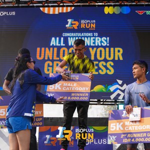 Race photo from ISOPLUS RUN 2026 - JAKARTA