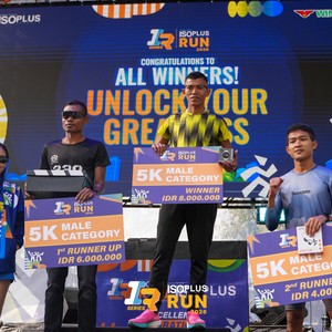 Race photo from ISOPLUS RUN 2026 - JAKARTA