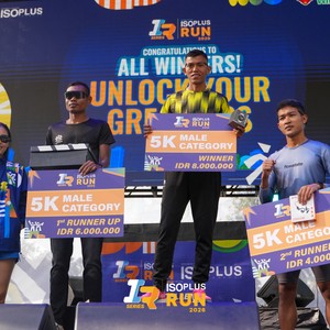 Race photo from ISOPLUS RUN 2026 - JAKARTA