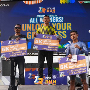 Race photo from ISOPLUS RUN 2026 - JAKARTA
