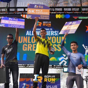 Race photo from ISOPLUS RUN 2026 - JAKARTA
