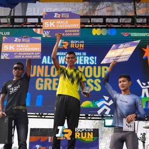 Race photo from ISOPLUS RUN 2026 - JAKARTA