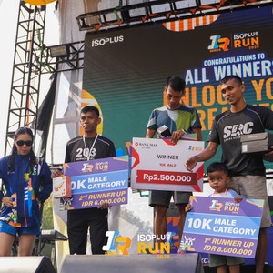 Race photo from ISOPLUS RUN 2026 - JAKARTA