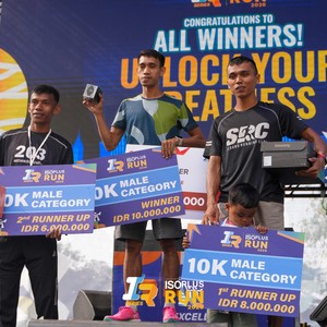 Race photo from ISOPLUS RUN 2026 - JAKARTA