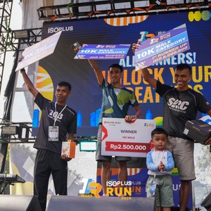 Race photo from ISOPLUS RUN 2026 - JAKARTA