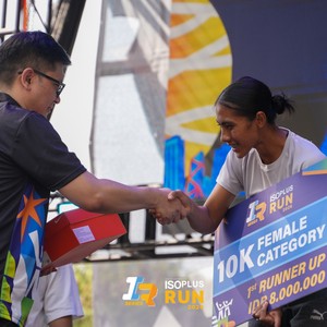 Race photo from ISOPLUS RUN 2026 - JAKARTA