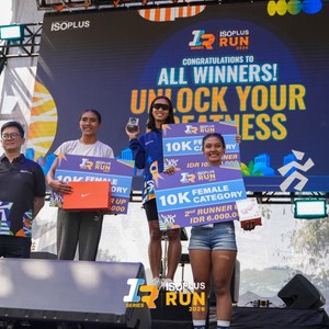 Race photo from ISOPLUS RUN 2026 - JAKARTA