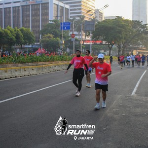 Race photo from SMARTFREN RUN 2026 VIBES