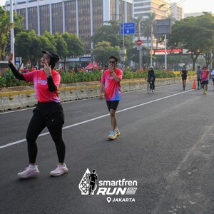 Race photo from SMARTFREN RUN 2026 VIBES