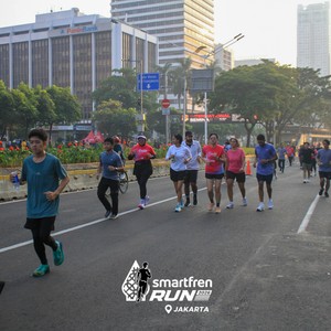 Race photo from SMARTFREN RUN 2026 VIBES