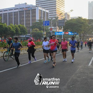 Race photo from SMARTFREN RUN 2026 VIBES