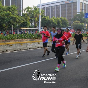 Race photo from SMARTFREN RUN 2026 VIBES