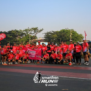 Race photo from SMARTFREN RUN 2026 VIBES