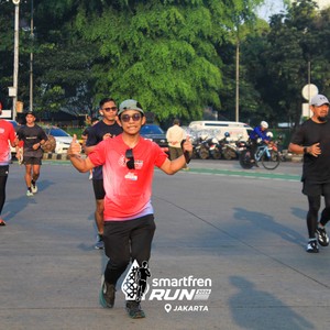 Race photo from SMARTFREN RUN 2026 VIBES