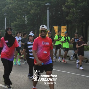 Race photo from SMARTFREN RUN 2026 VIBES