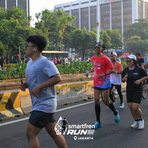 Race photo from SMARTFREN RUN 2026 VIBES