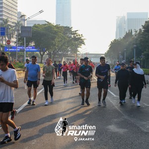 Race photo from SMARTFREN RUN 2026 VIBES