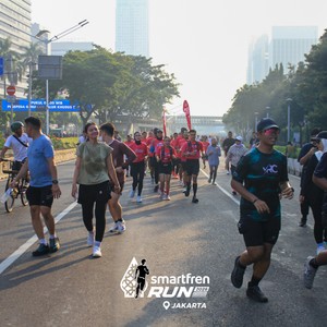 Race photo from SMARTFREN RUN 2026 VIBES