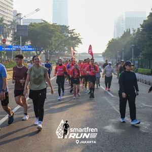 Race photo from SMARTFREN RUN 2026 VIBES