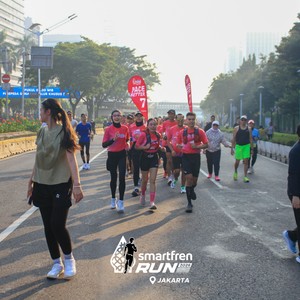 Race photo from SMARTFREN RUN 2026 VIBES