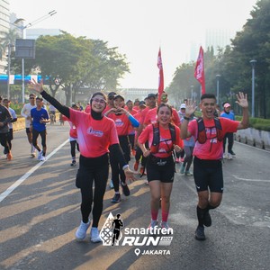 Race photo from SMARTFREN RUN 2026 VIBES