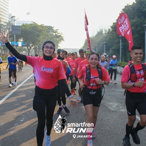 Race photo from SMARTFREN RUN 2026 VIBES
