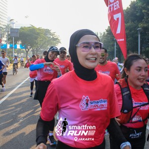 Race photo from SMARTFREN RUN 2026 VIBES