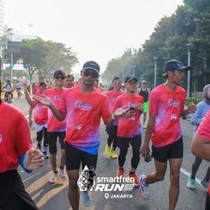 Race photo from SMARTFREN RUN 2026 VIBES