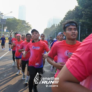 Race photo from SMARTFREN RUN 2026 VIBES