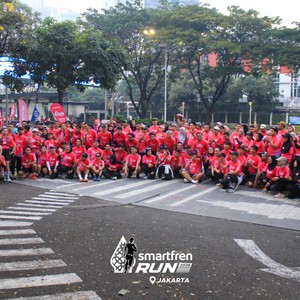 Race photo from SMARTFREN RUN 2026 VIBES
