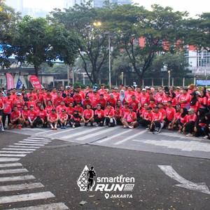 Race photo from SMARTFREN RUN 2026 VIBES