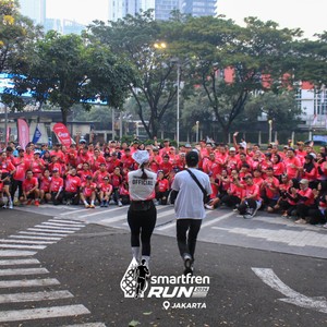 Race photo from SMARTFREN RUN 2026 VIBES