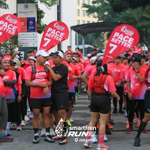Race photo from SMARTFREN RUN 2026 VIBES