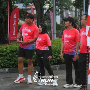 Race photo from SMARTFREN RUN 2026 VIBES