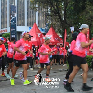 Race photo from SMARTFREN RUN 2026 VIBES