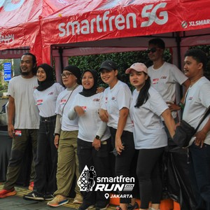 Race photo from SMARTFREN RUN 2026 VIBES