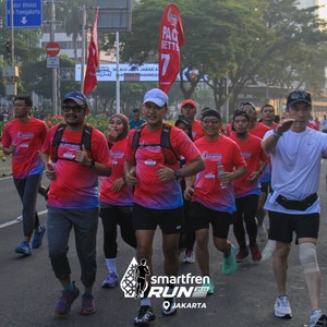 Race photo from SMARTFREN RUN 2026 VIBES