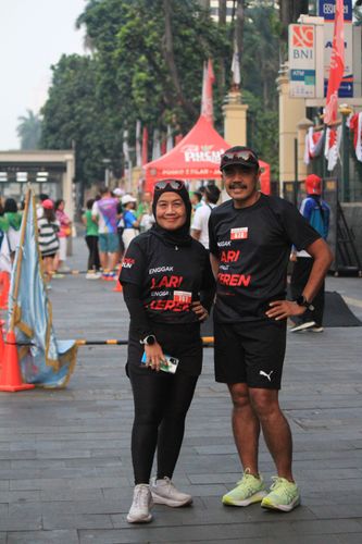 Race photo from Soft Launching Buku "Enggak Lari, Enggak Keren" & IdeaRun