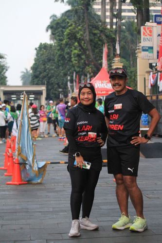 Race photo from Soft Launching Buku "Enggak Lari, Enggak Keren" & IdeaRun