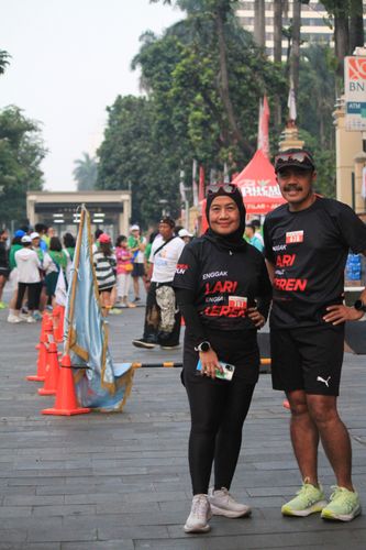 Race photo from Soft Launching Buku "Enggak Lari, Enggak Keren" & IdeaRun
