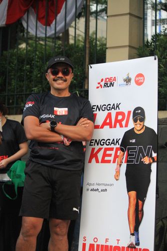 Race photo from Soft Launching Buku "Enggak Lari, Enggak Keren" & IdeaRun
