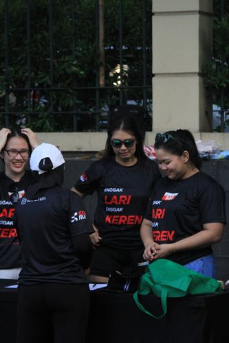 Race photo from Soft Launching Buku "Enggak Lari, Enggak Keren" & IdeaRun
