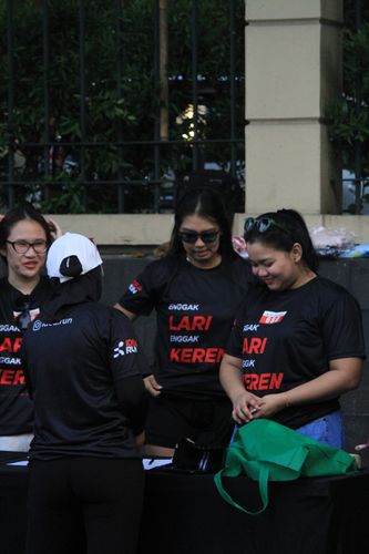 Race photo from Soft Launching Buku "Enggak Lari, Enggak Keren" & IdeaRun