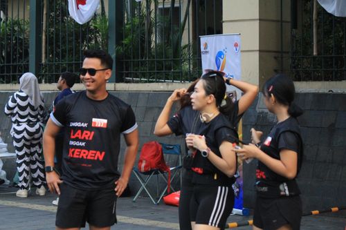 Race photo from Soft Launching Buku "Enggak Lari, Enggak Keren" & IdeaRun