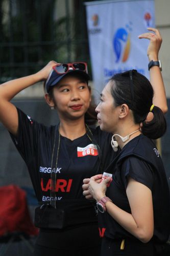Race photo from Soft Launching Buku "Enggak Lari, Enggak Keren" & IdeaRun