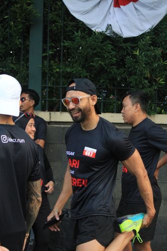 Race photo from Soft Launching Buku "Enggak Lari, Enggak Keren" & IdeaRun